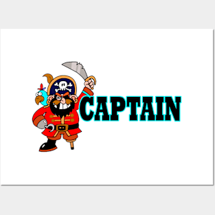 I'm the Captain Posters and Art